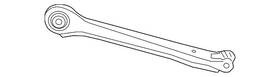 84380557 Gm Genuine Parts Rear Suspension Lower Trailing Link