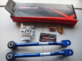 Q0045 Hardrace Open Box Rear Trailing Arm Nissan Sunny Sentra B13 90-93 And Links