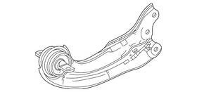 52360-t20-a00 Honda Genuine Trailing Arm