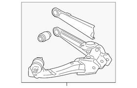 52370-tr7-a03 Honda Genuine Trailing Arm