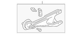52372-s3v-a00 Honda Genuine Trailing Arm