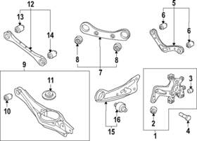 55270-gi000 Hyundai Genuine Trailing Arm