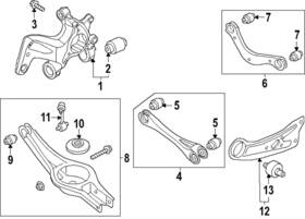 55271-at000 Hyundai Genuine Trailing Arm