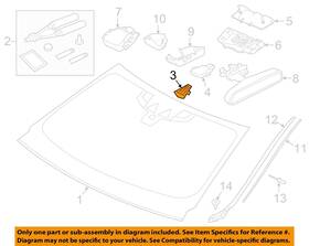 T4a4294 Jaguar Oem 17-18 F-pace Windshield-cover Shield Left