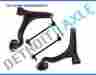 K621362 K621361 K7258 Detroit Axle 4pc Kit New Front Lower Control Arm W Ball Joints Sway Bar Links