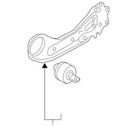 55280-d4220 Kia Genuine Trailing Arm