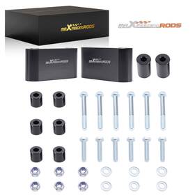 6gsyzx Maxpeedingrods 2 Inch Rear Trailing Arm Spacer Kit For Subaru Forester 1998-2008 Impreza 1993-07