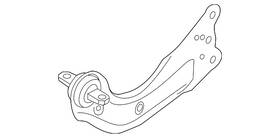 B45a-28-200a Mazda Genuine Trailing Arm