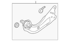 Gbfn-28-200 Mazda Genuine Trailing Arm
