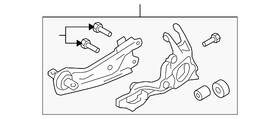 Gs3l-28-200b Mazda Genuine Trailing Link
