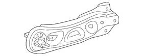 2423500400 Mercedes-benz Genuine Trailing Arm
