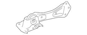 247-350-24-03-65 Mercedes-benz Genuine Trailing Arm