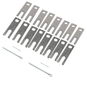 694-424 Mid America Motorworks 1963-1982 C2-c3 Corvette Trailing Arm Shim Kit Stainless Steel 28pc