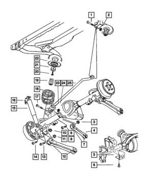 52088654ab Mopar Genuine Jeep Control Arm