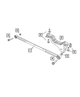 68065659ac Mopar Genuine Rear - Bar