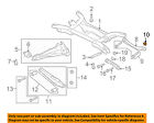 Mu000763 Mitsubishi Oem Lancer Rear Control Arm Nut