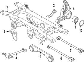 55110-7lh0a Nissan Genuine Radius Rod