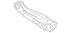 551a1-6rr0b Nissan Genuine Trailing Arm