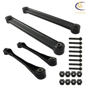 2620128 Nurniacl For 97/98/99/00/01/02 Ford Expedition 4pcs Rear Upper Lower Control Arm Kit 4wd