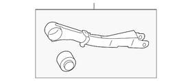 20250al02a Subaru Genuine Trailing Arm