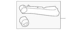 20250xa00a Subaru Genuine Trailing Arm