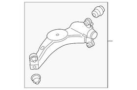 1j0-505-223-m Volkswagen Genuine Trailing Arm