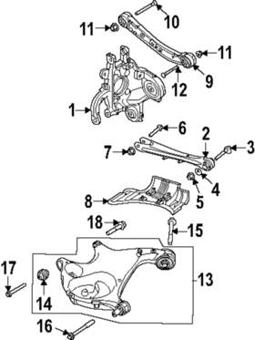 32269341 Volvo Genuine Trailing Arm