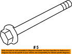 W712734s439 Ford Oem Front Control Arm Bolt