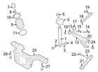 W713307s439 Ford New Genuine Oem Suspension Control Arm Bolt Escape Mariner