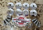 Wb5570-set Unbranded New Chrome Upper Lower Set Chevrolet