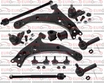Front Lower Arms Tie Rod Ends Ball Joints For Chevrolet Prizm 1998-02. Fixed Price $187.12.