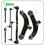 8X Front Suspension Kit Control Arms Tie Rods For 2007-2013 Nissan Cube & Versa. Fixed Price $67.35.