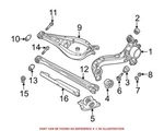 Genuine Oem Rear Driver Left Suspension Trailing Arm For Bmw M3 2001-2006. Fixed Price $1113.98.