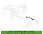 Honda 52350-TA0-A00 Lh/rh Rear Lower Control Arm Accord, Tsx, Tl New, Genuine. Fixed Price $77.97.