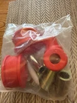 Energy Suspension 15.3113R; Front Control Arm Bushings Red For 85-99 Vw Cabrio. Fixed Price $40.00.