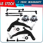 Front Lower Control Arms Sway Bars Wheel Hub Bearing For 2005-2007 Nissan Murano. Fixed Price $162.15.