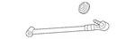 Genuine Mazda Suspension Trailing Arm NE51-28-D10B. Fixed Price $104.32.