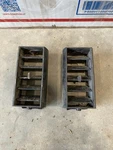 1973 1974 Ford Country Squire Ltd Center Dash A/c Heat Vent Insert Pair Lot. Fixed Price $35.00.