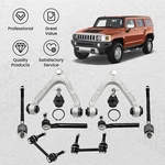10X Front Upper Control Arm Ball Joint Tie Rods Sway Bar For Hummer H3 2006-2010. Fixed Price $126.05.