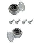 2 Meyle Hd Left+right Front Control Arm Bushings Mounts W/ Brackets For Bmw E46. Fixed Price $108.95.