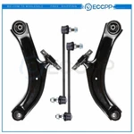 4PCS For 2007-2011 12 Nissan Sentra Front Lower Control Arms Sway Bar Links Kit. Fixed Price $59.08.