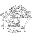 Genuine Mopar Trackbar Link 52113261AD. Fixed Price $103.84.