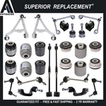 Front Rear, Upper Lower, Control Arms Tie Rods Links Ball Joints 28P For Lincoln. Fixed Price $929.50.
