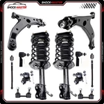 12PSC For 1996-2002 Toyota Corolla Front Struts Control Arms Tie Rods Kits. Fixed Price $202.32.