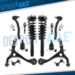 Front Struts Lower Control Arms Sway Bars Tie Rods Ball Joints For 2004-2008 Tsx. Fixed Price $269.75.