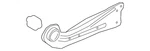 Genuine Volkswagen Trailing Arm 5QM-505-224. Fixed Price $289.10.