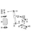 Genuine Mopar Upper Control Arm 52089629AC. Fixed Price $119.34.