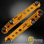 1988-1991 Honda Civic Ef Gold Heavy Duty Aluminum Rear Lower Control Arm Kit. Fixed Price $54.62.