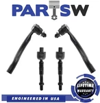 Partsw 4PC Front Tie Rod Kit For Honda Civic 2006-2011. Fixed Price $27.22.