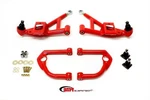 Bmr AA032R 93-02 Gm F-body Upper And Lower Non-adjustable A-arms Red. Fixed Price $959.95.